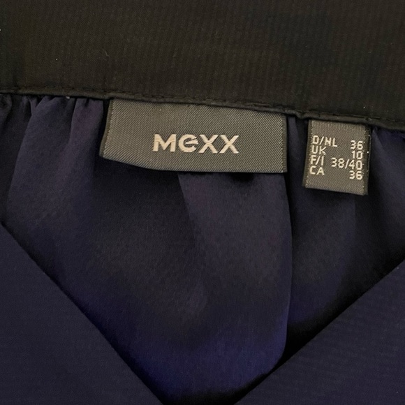 MEXX Navy Blue Silky Dress - Picture 4 of 4